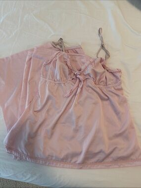 La Senza Silky Light Pink Pajamas